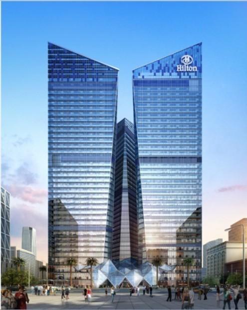 成都希爾頓酒店 120000CMH油煙凈化器